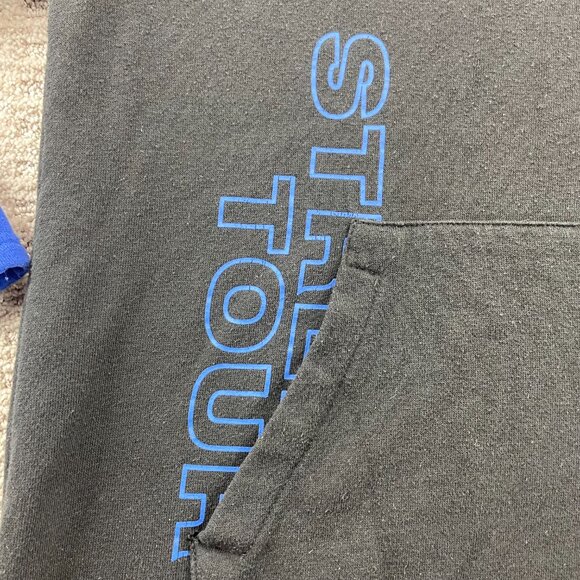No Fear Street Tour 89 Retro Basketball Hoodie Men Small S Black Blue Hoops Hoop - Picture 4 of 13